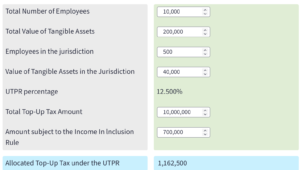 under-tax payments rule calculator