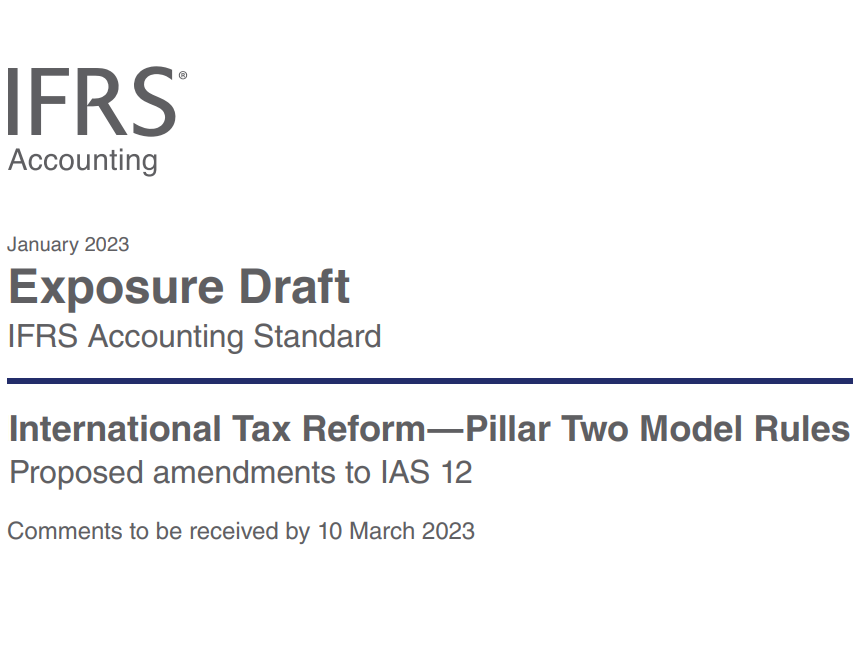 IASB Exposure Draft