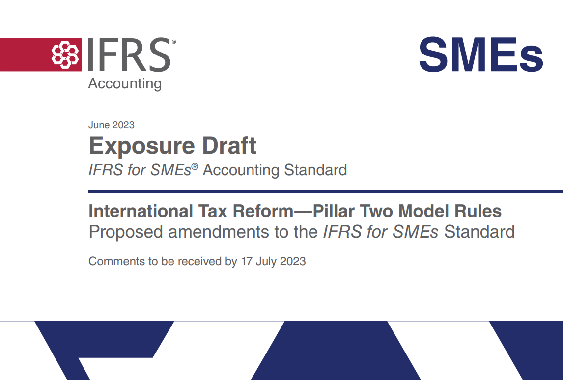 Iasb Proposing Amendments To Ifrs For Smes For Pillar 2 Rules 4551