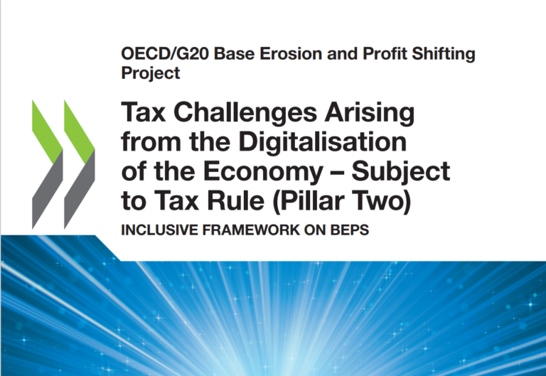 pillar 1 and pillar 2 oecd summary